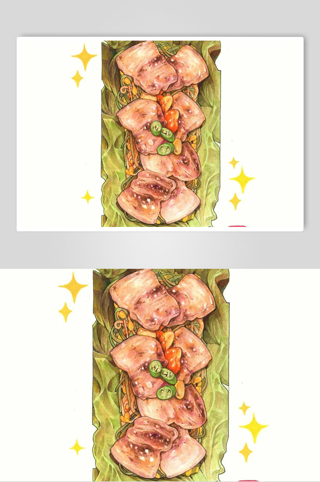 烤肉美食图片素材