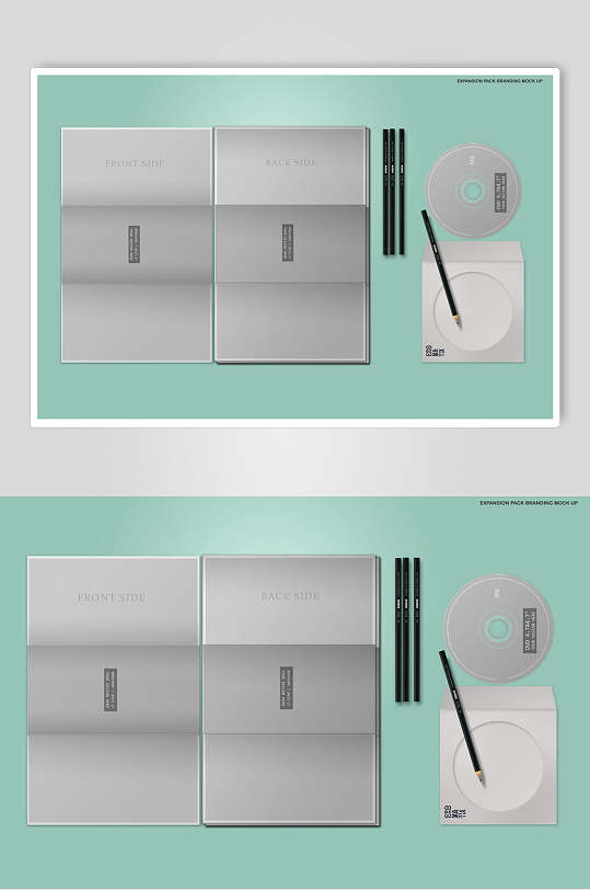 简约绚烂光碟样机设计