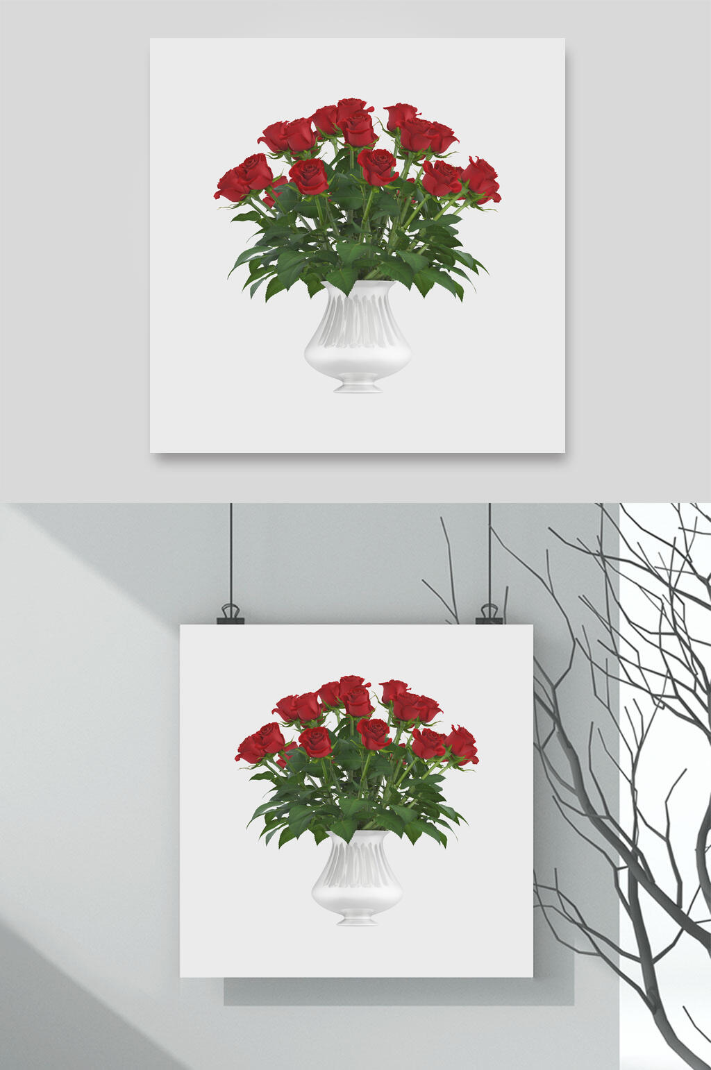 自然唯美鲜花花卉元素素材