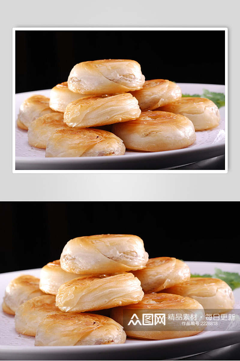 牛肉酥饼食物摄影图片素材