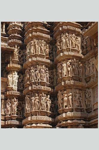 印度古建筑景观寺庙旅游摄影图