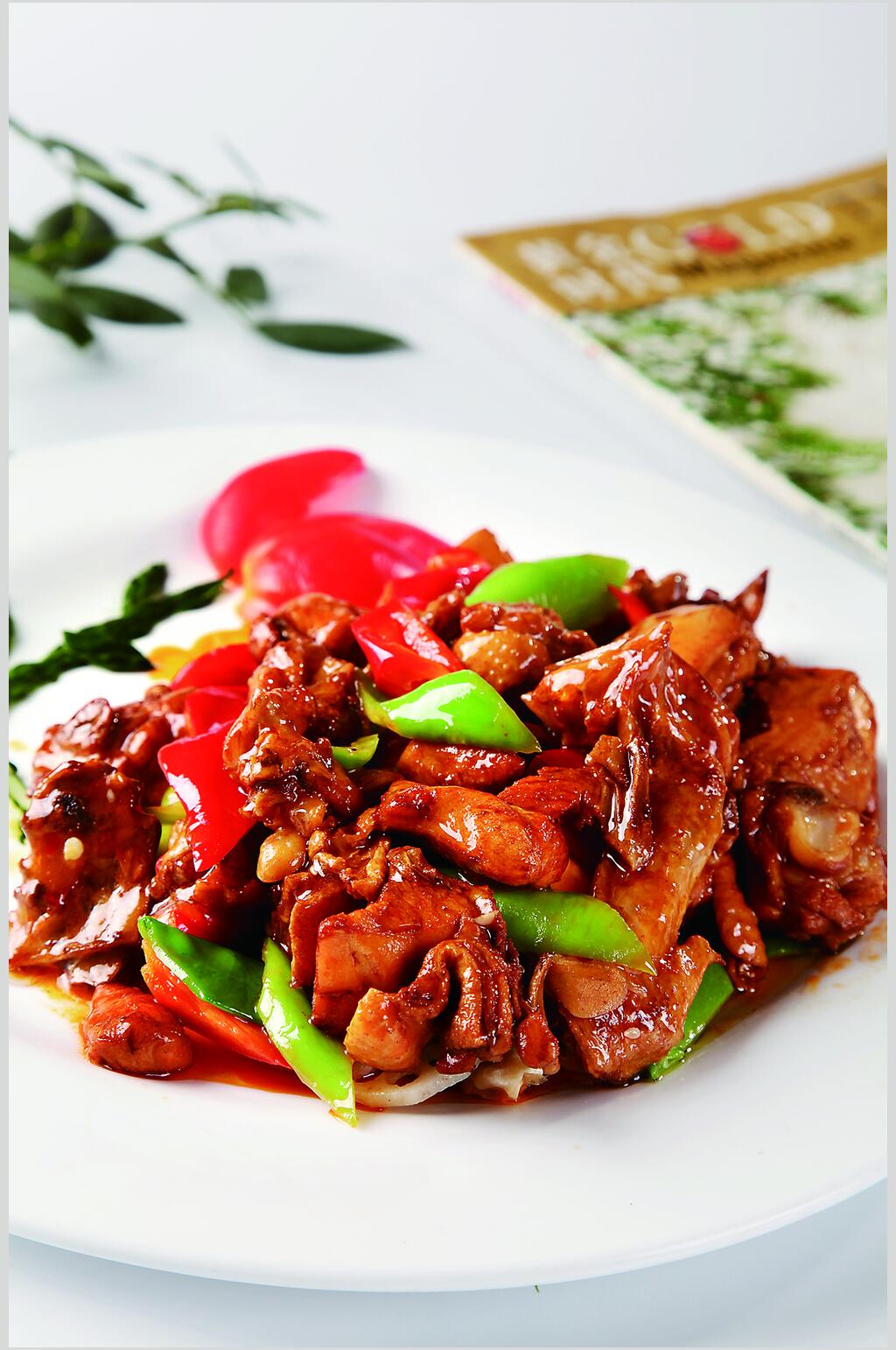 一绝小笋鸡美食摄影图片素材