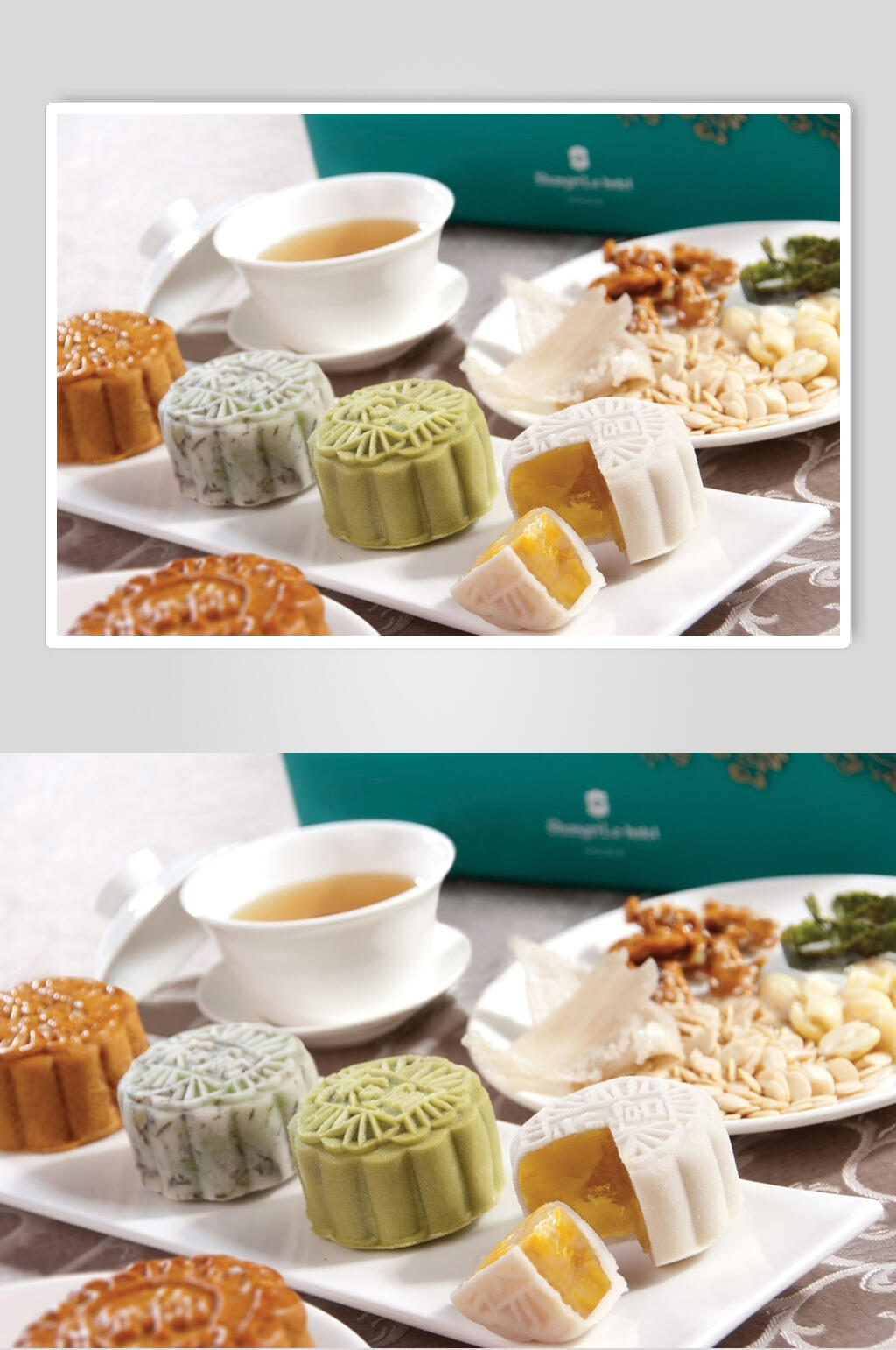 清新美食月饼食品高清图片素材