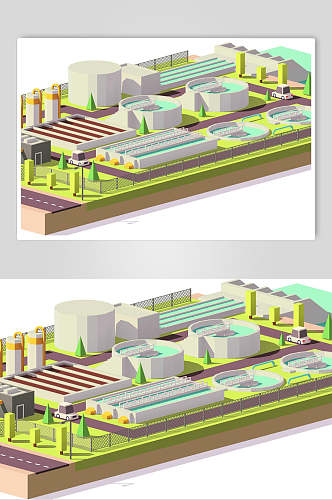 公园城市建筑素材