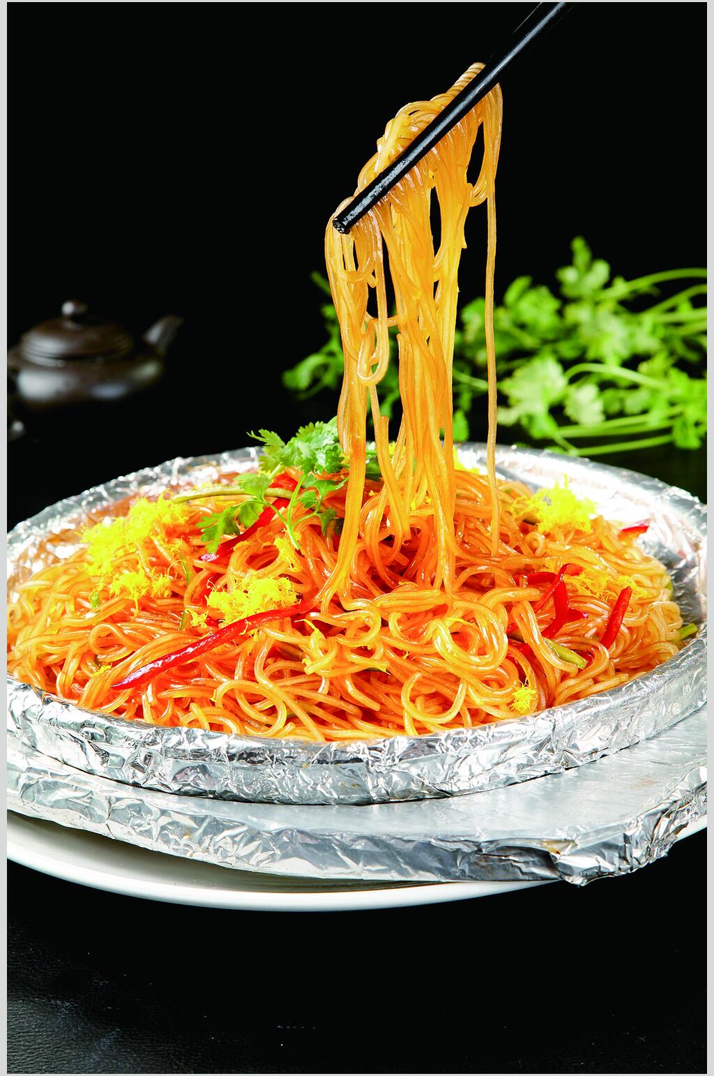 铁板水晶粉食物高清图片素材