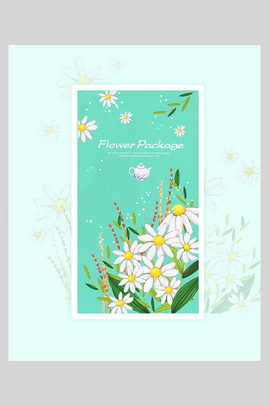 花店绿色海报图片-花店绿色海报设计素材-花店绿色海报模板下载-众图