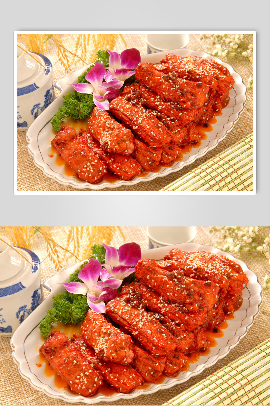 新疆秘制骨食品图片素材