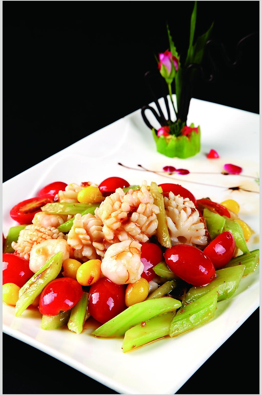 XO酱乾隆小炒美食摄影图片素材