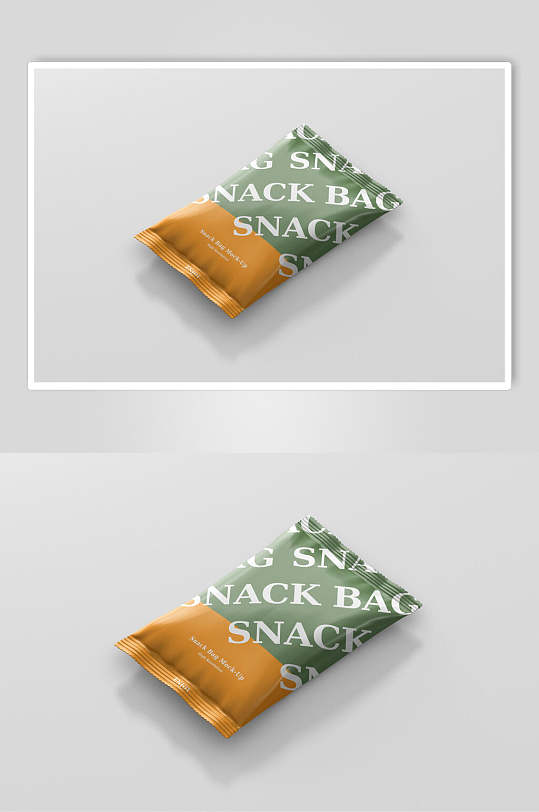 简约雅观食品薯片袋装样机