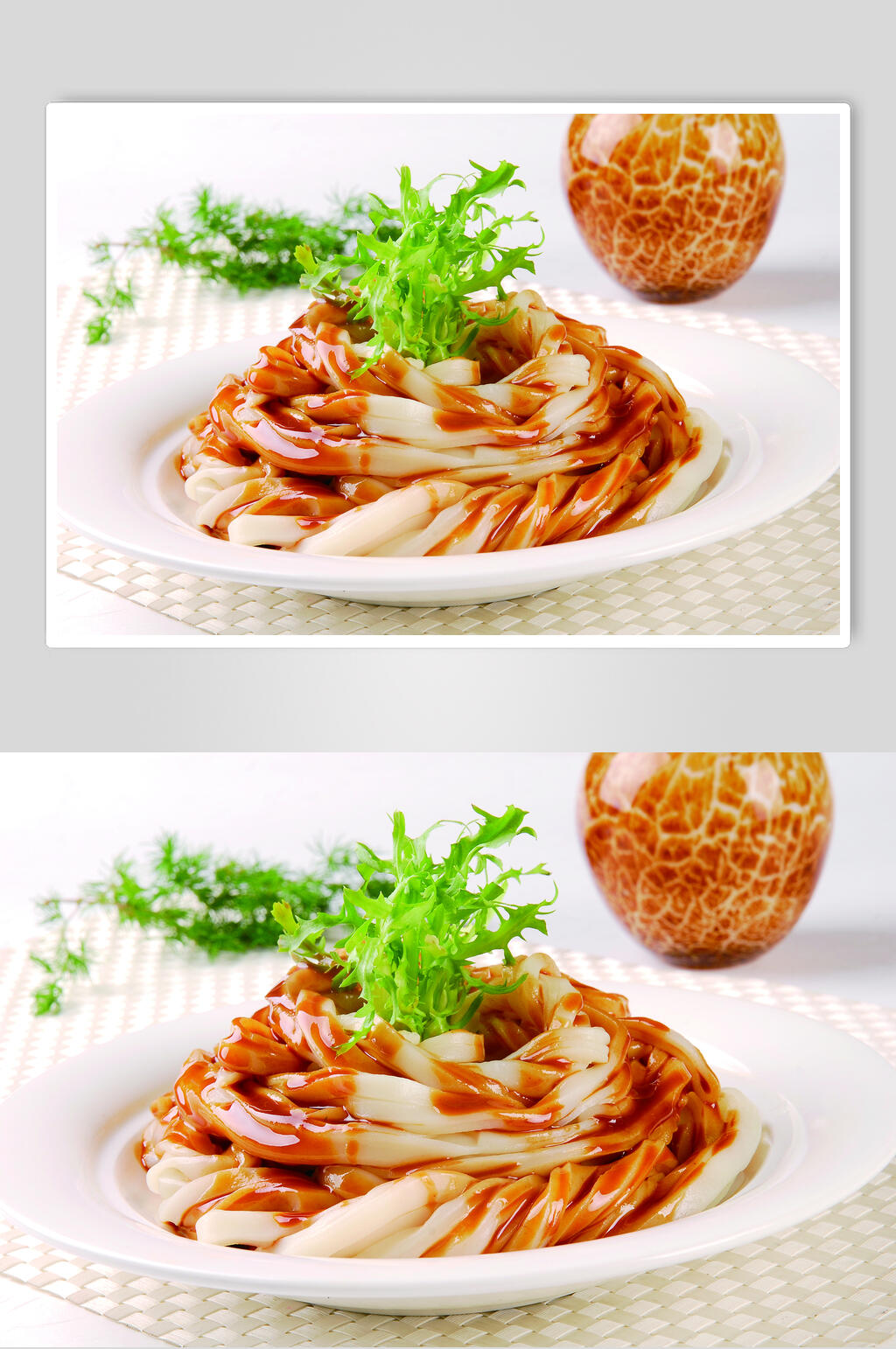 风味白玉面食物高清图片素材
