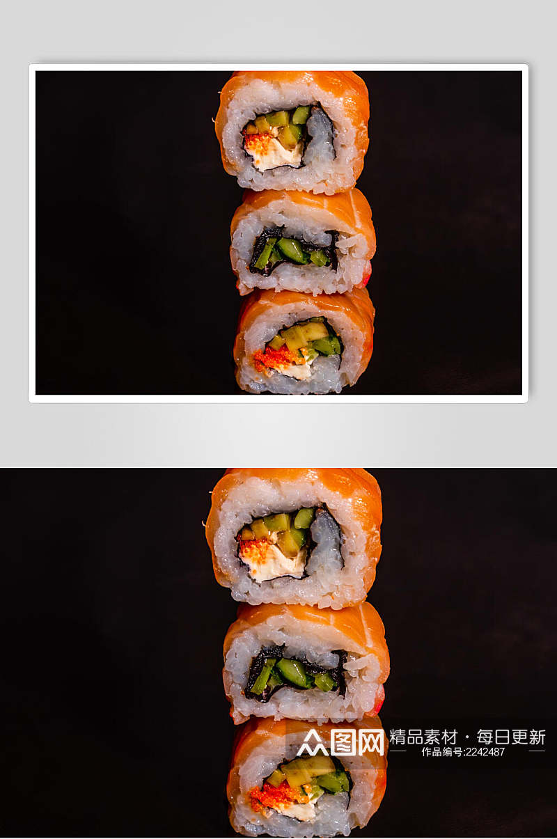 招牌大气寿司餐饮食品图片素材