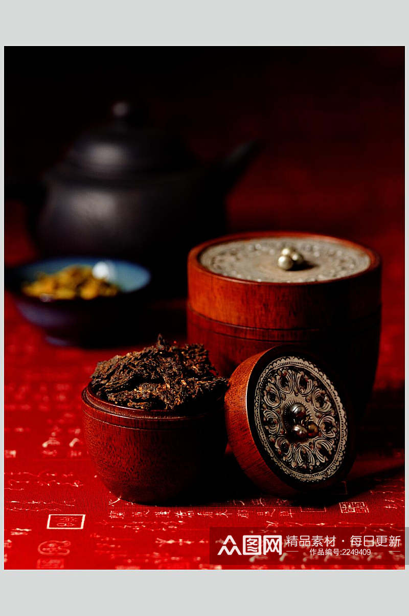 传统典雅高档茶具高清图片素材
