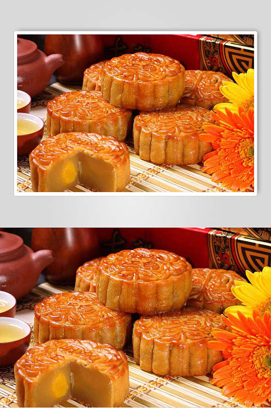 莲蓉肉松月饼图片-莲蓉肉松月饼素材下载-众图网
