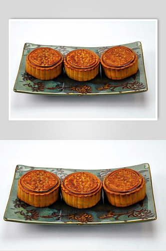 中式月饼食品高清图片