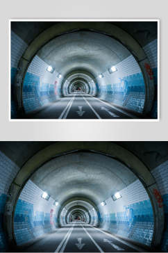 高端柏油路隧道公路马路图片