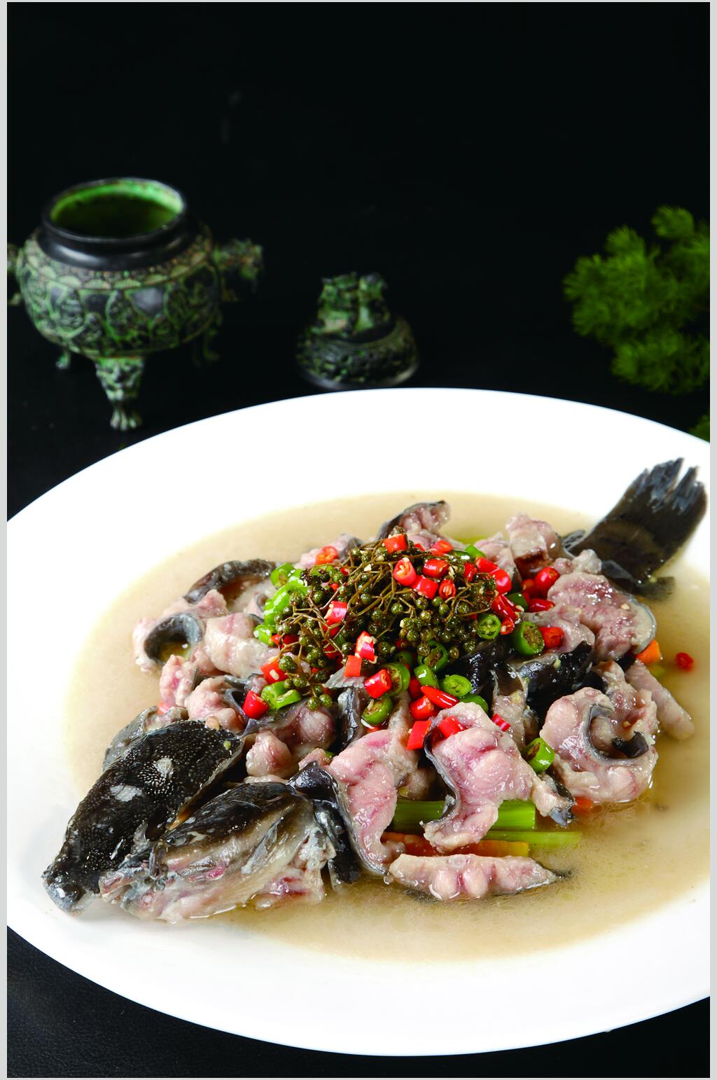 泡菜烧鲶鱼食品图片素材