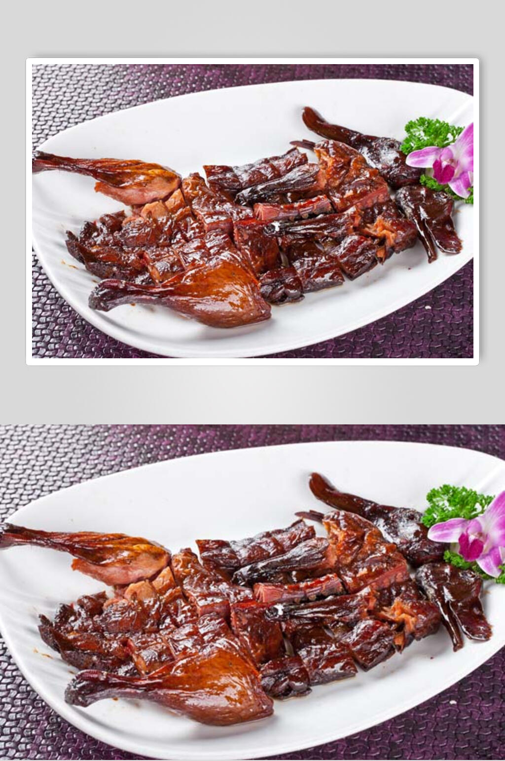酱香鸭美食摄影图片素材