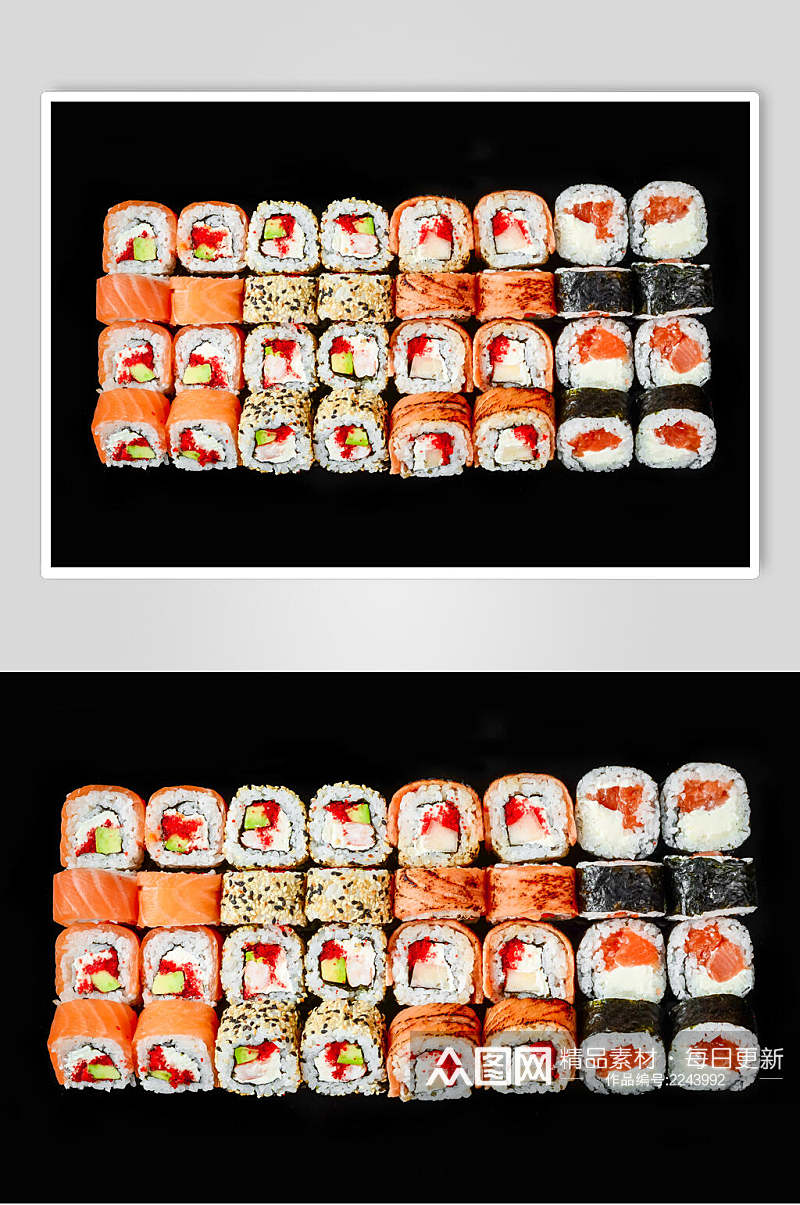 精致日料寿司餐饮高清图片素材