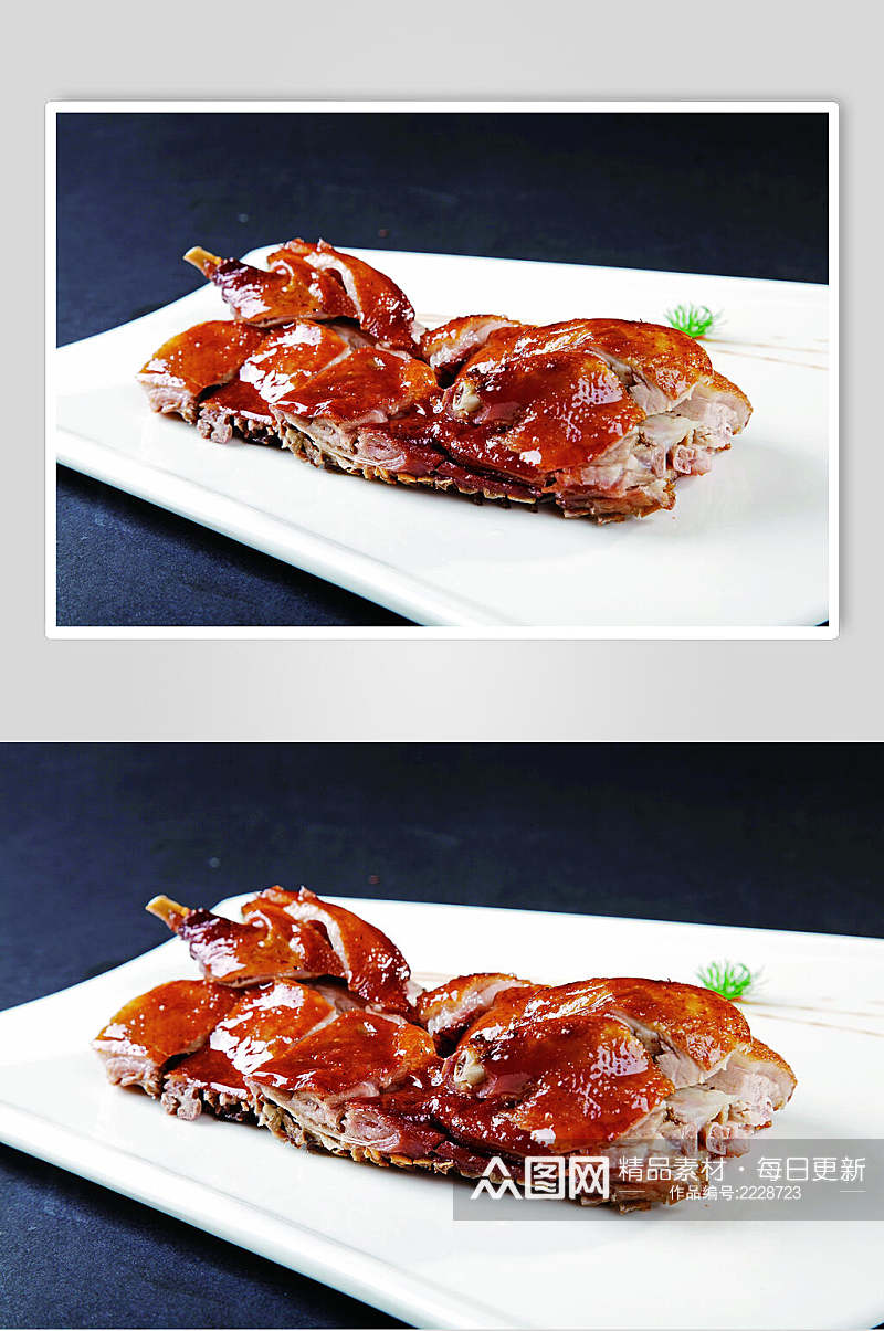 琵琶鸭食物摄影图片素材