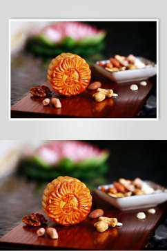 中秋节月饼食品高清图片
