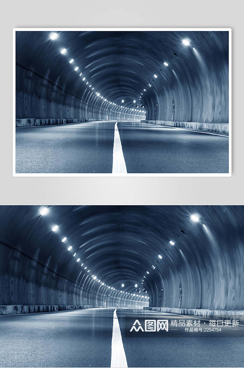 时尚隧道公路马路图片素材