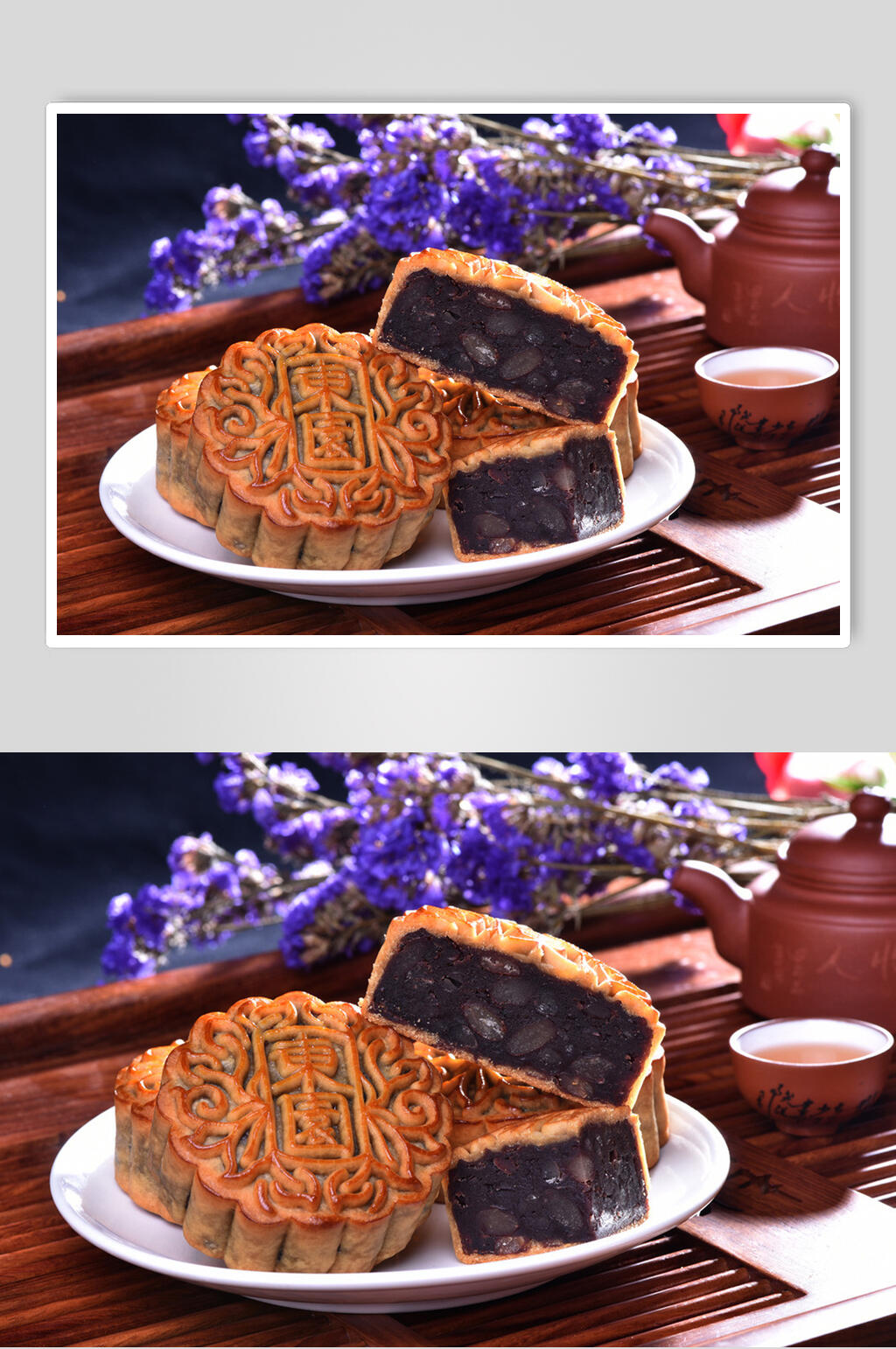 招牌月饼食品摄影图片素材