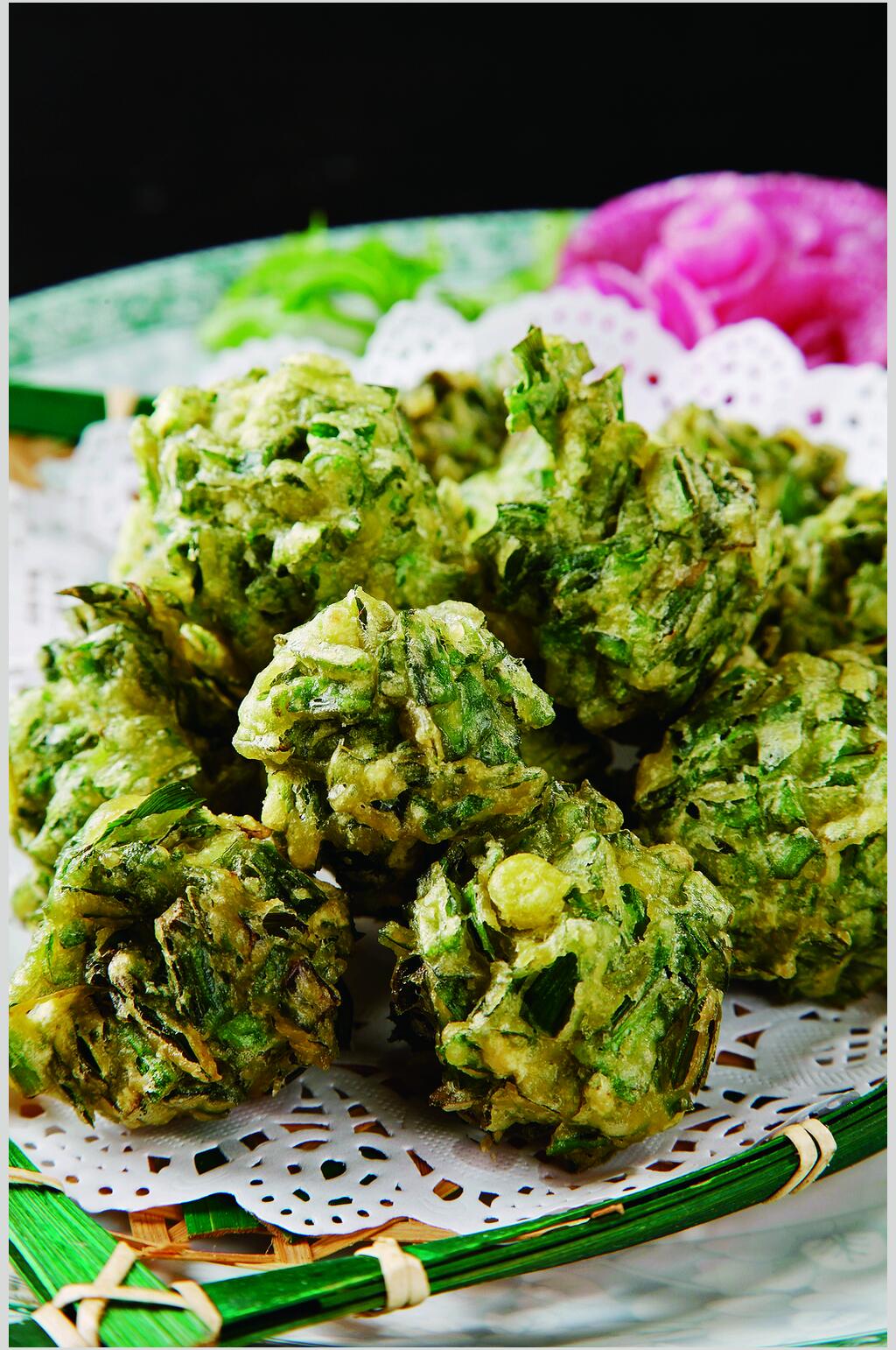 养生蔬菜丸美食图片素材