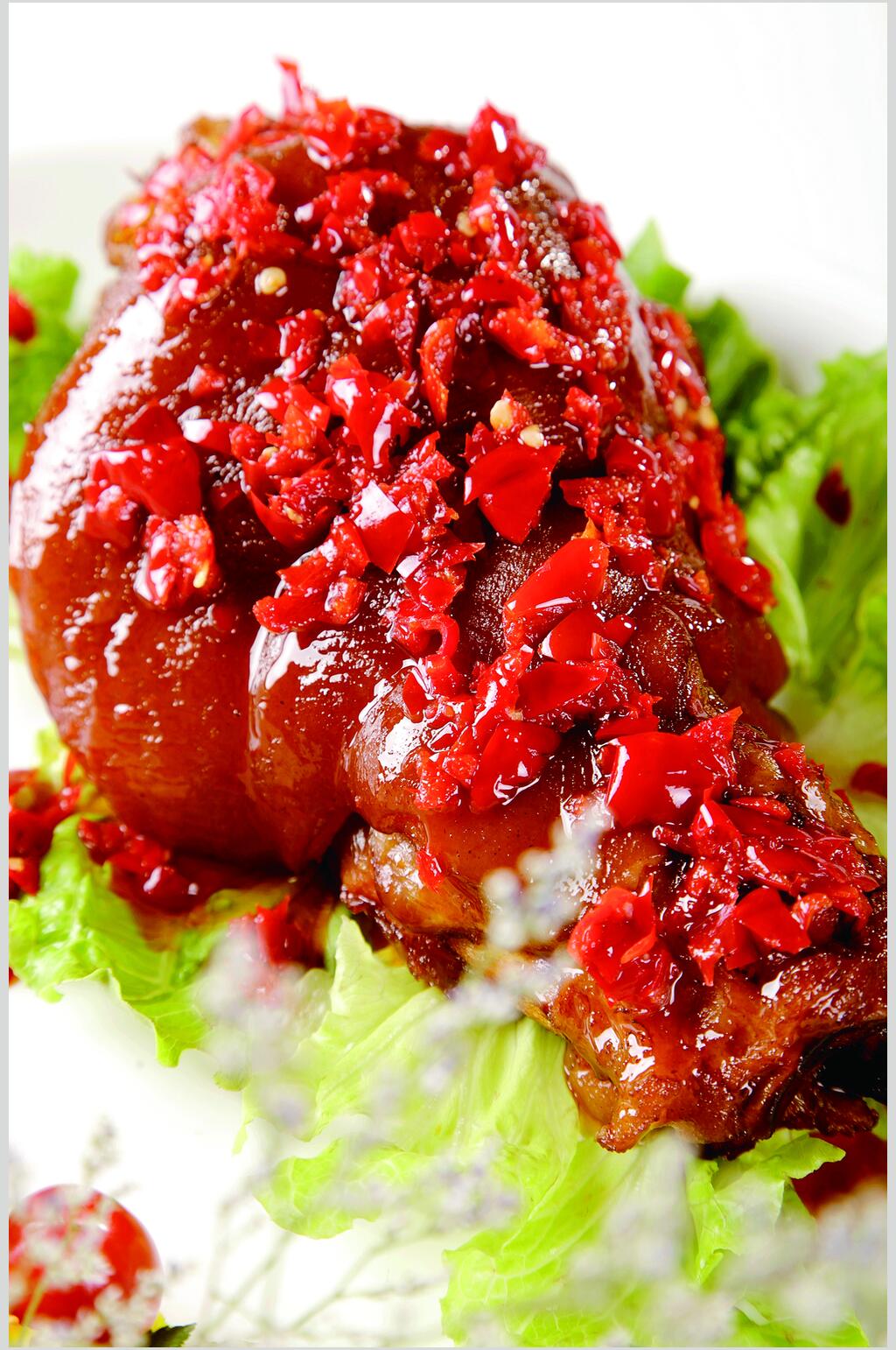 东坡一品肘美食摄影图片素材
