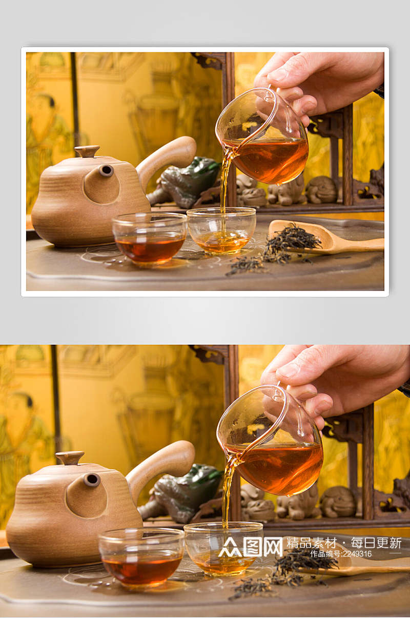 传统文化茶具泡茶食品图片素材