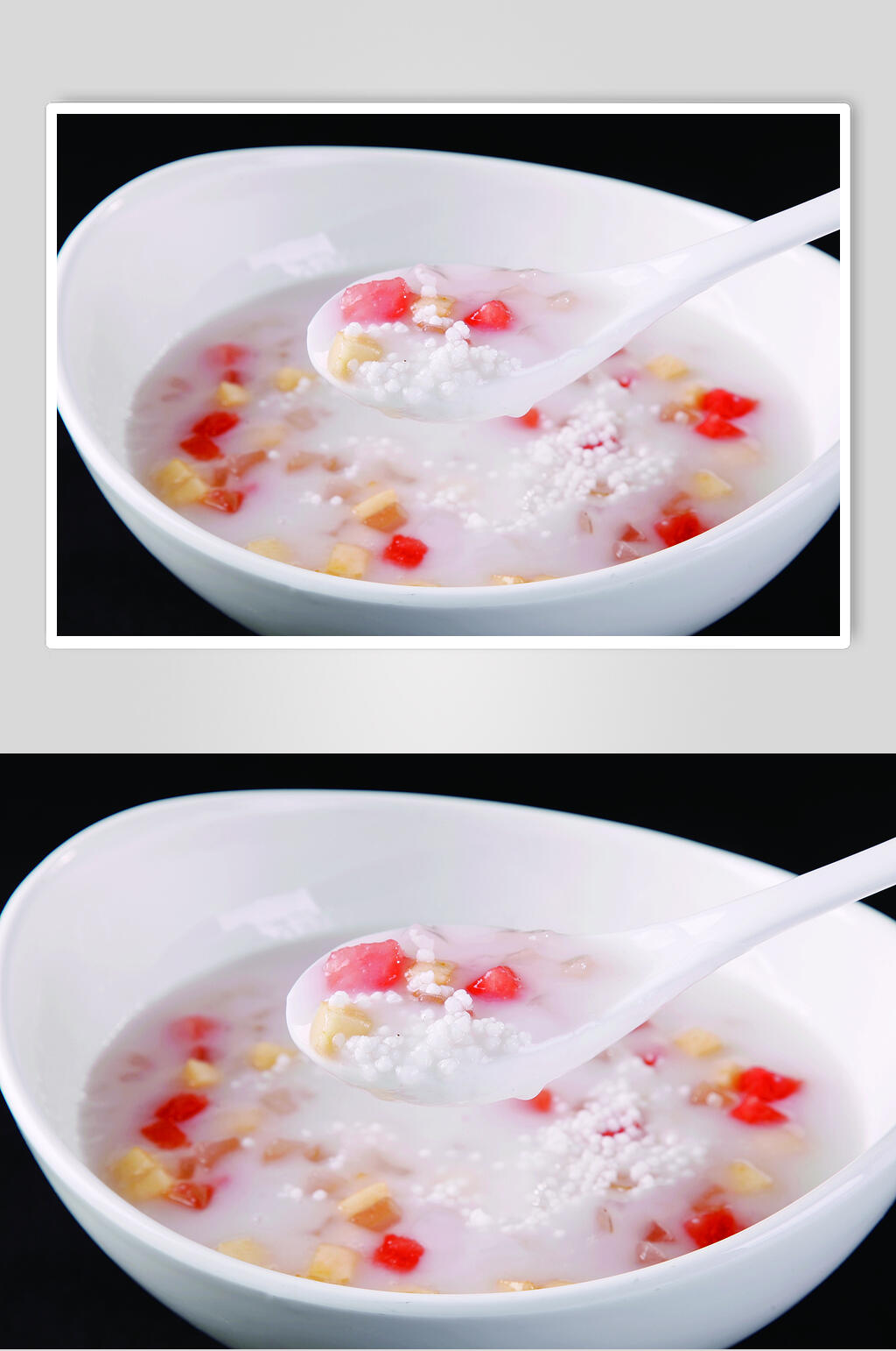 西湖芦荟羹食物高清图片素材