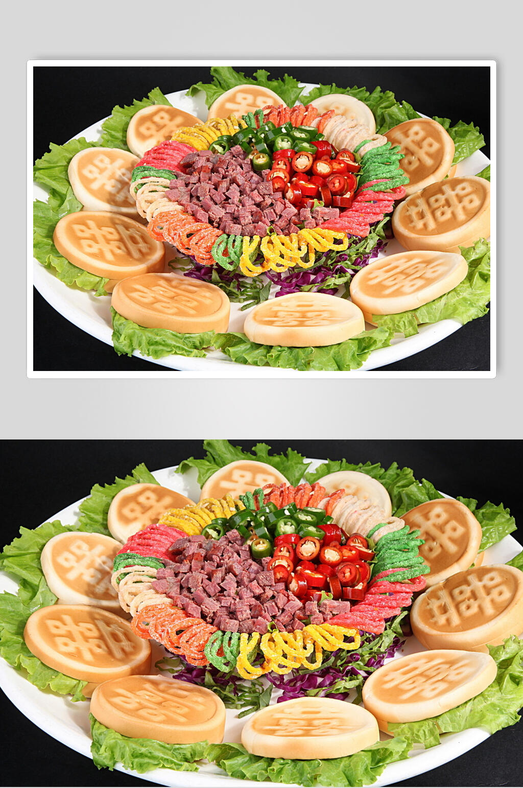 牛肉喜饼食物摄影图片素材