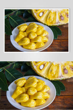 甜蜜菠萝蜜水果食品高清图片