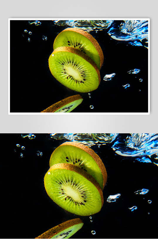 包装猕猴桃片水果食物摄影图片