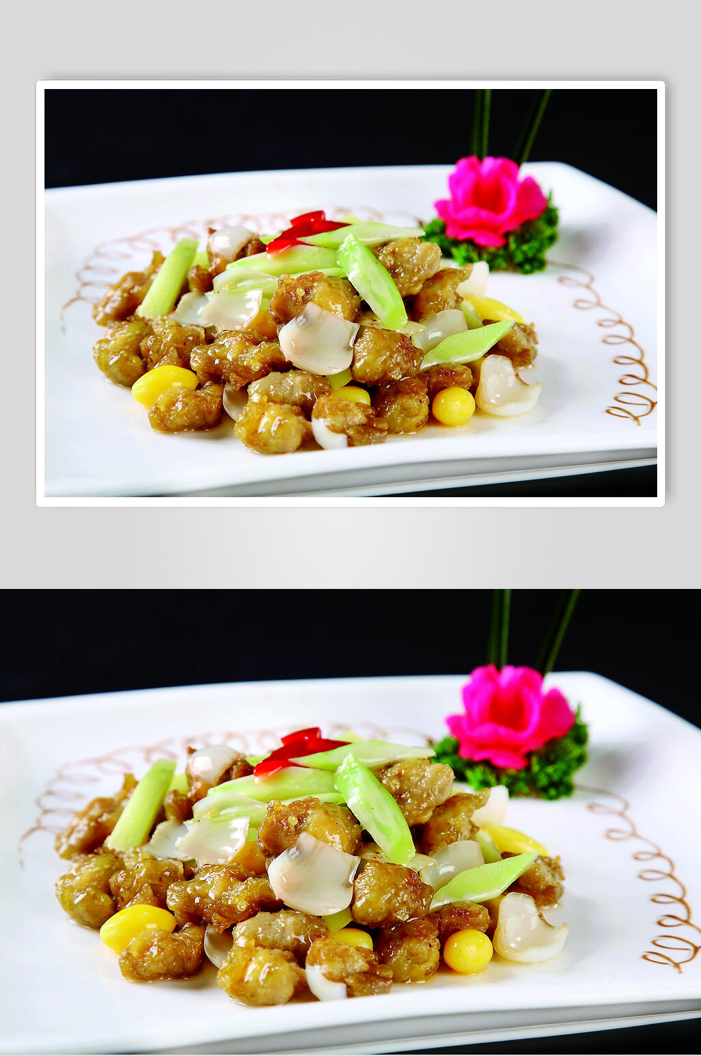 玉兰凤凰骨食物摄影图片素材