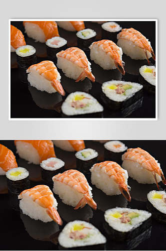 海鲜日料寿司餐饮高清图片