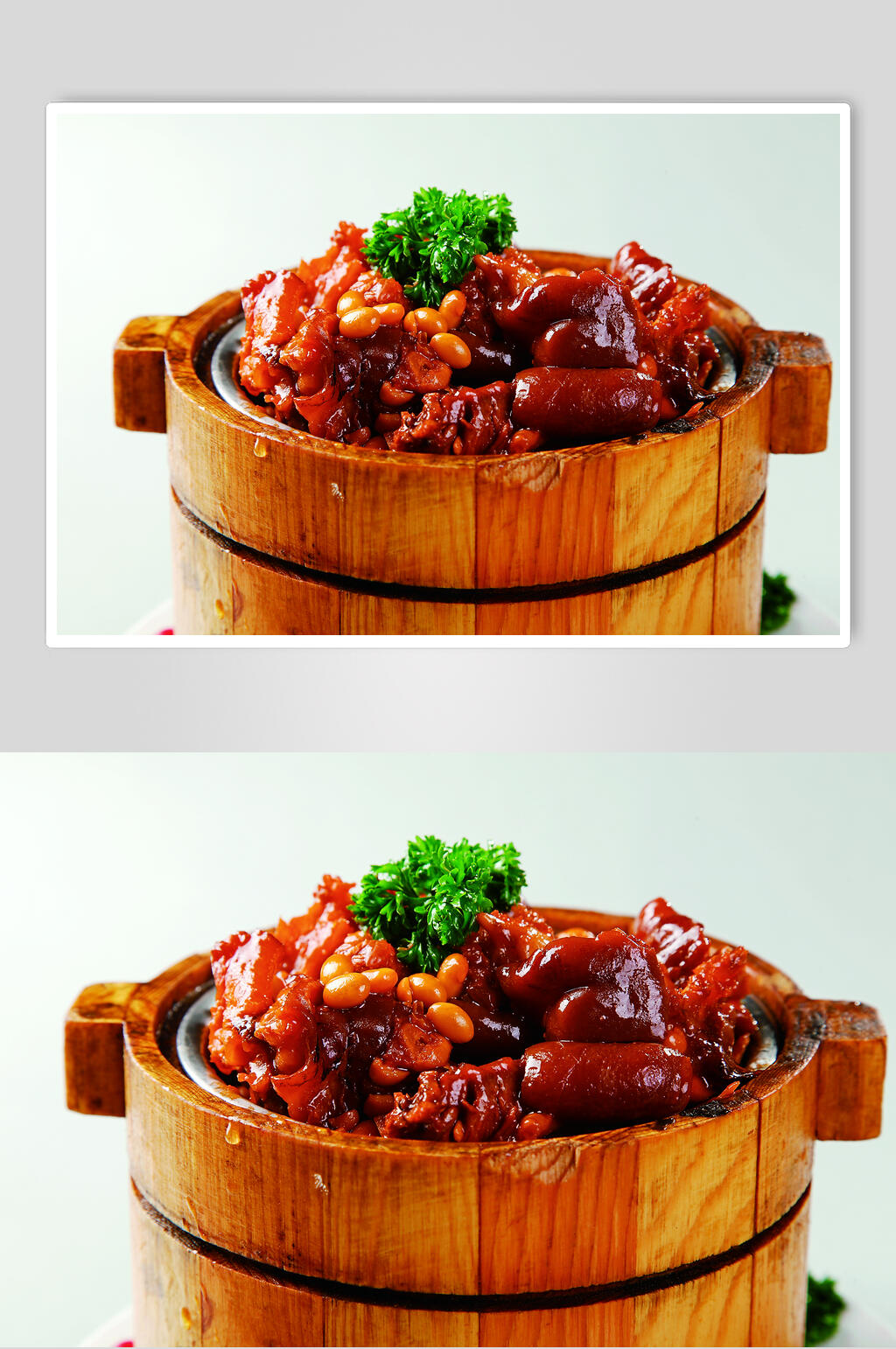 黄豆煨猪手餐饮高清图片素材