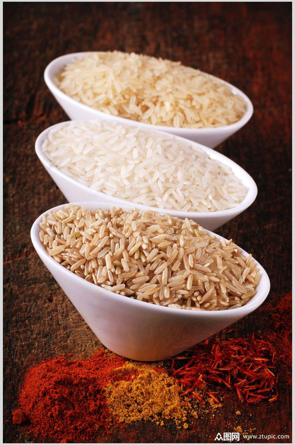 五谷杂粮大米食物图片