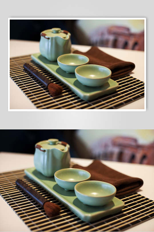 中国风简约高档茶具高清图片