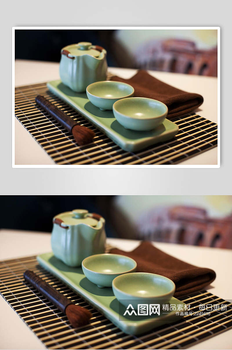 中国风简约高档茶具高清图片素材