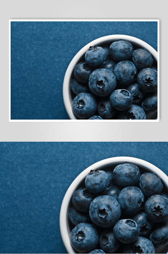 精品蓝莓水果摄影图片