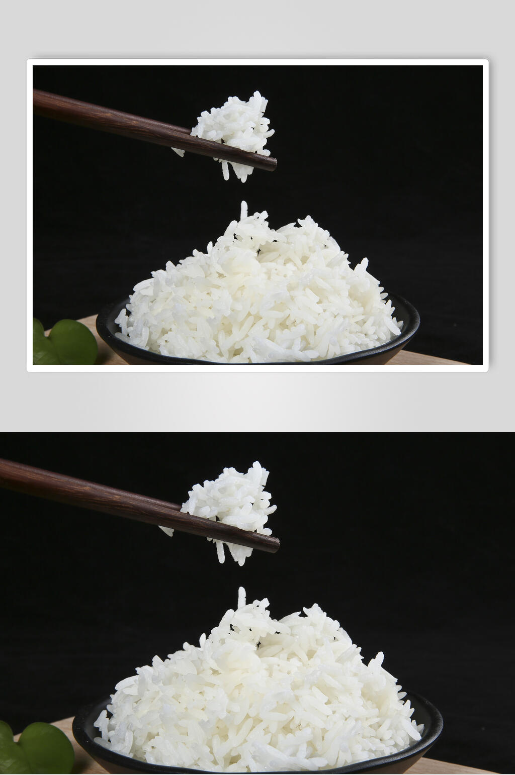 新鲜美味蒸米饭食品图片素材