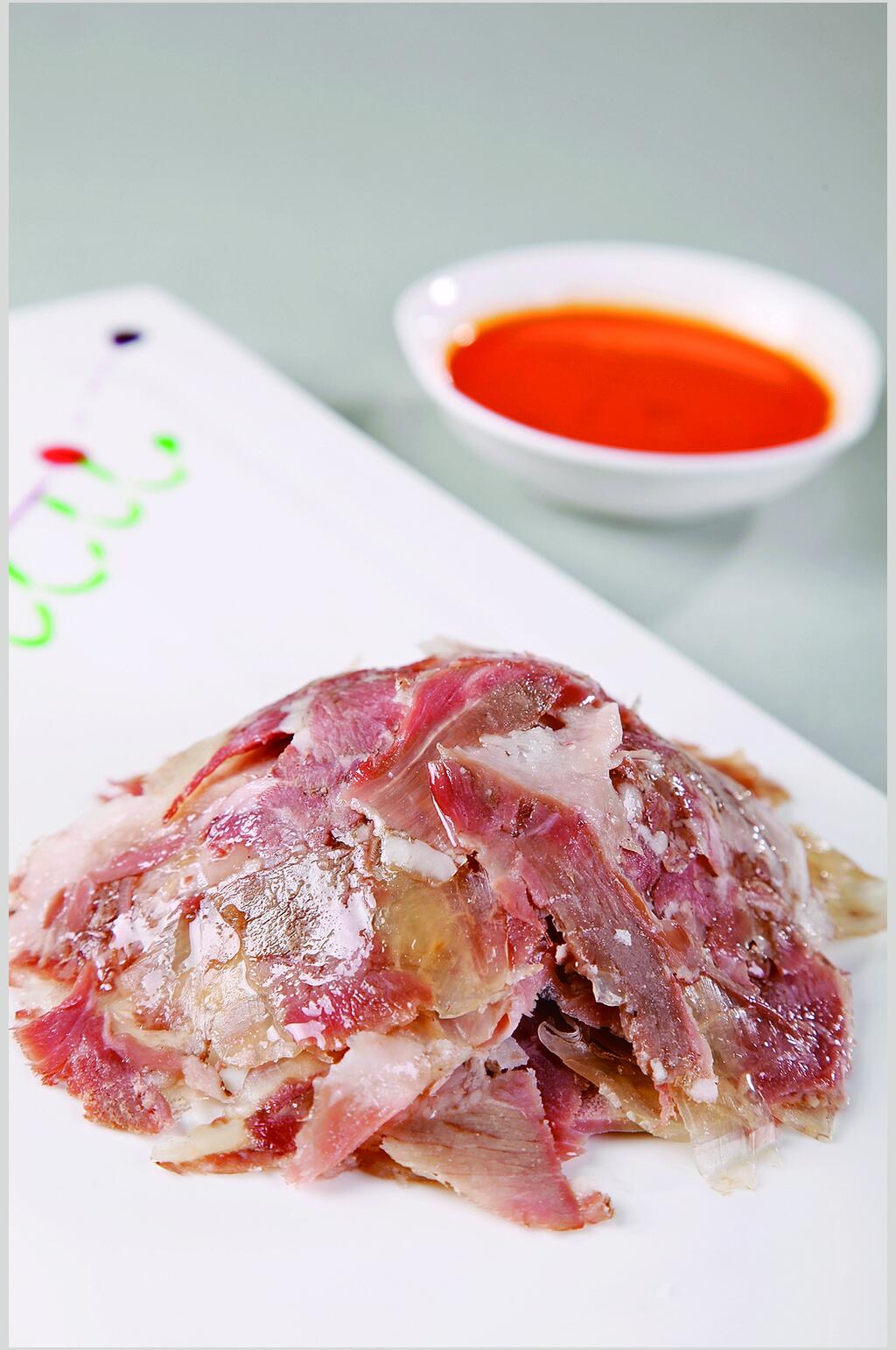 新派压板羊肉食物图片素材