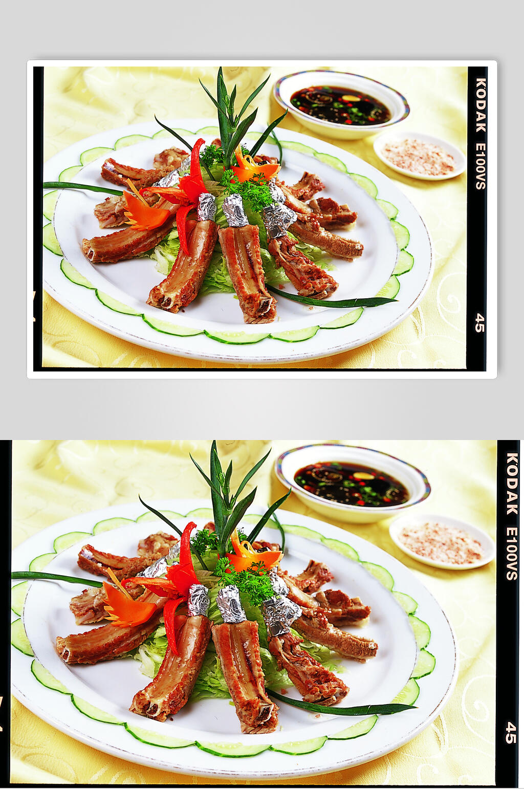 蒙古手抓排食物高清图片素材