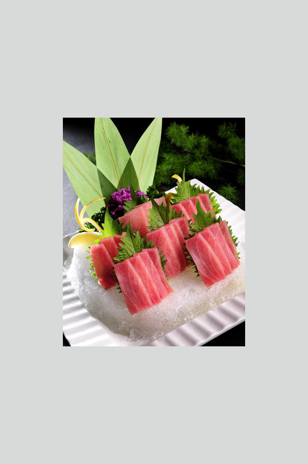 金枪鱼刺身食物高清图片素材
