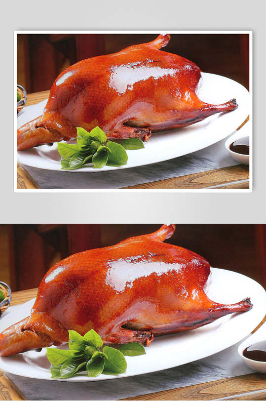 北京烧鸭卤鸭高清图片