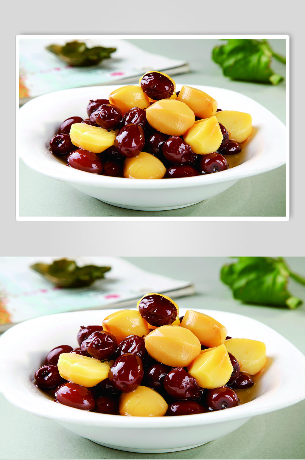 红枣板栗食物摄影图片素材