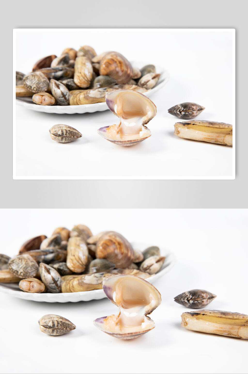 花甲海鲜食品摄影图素材