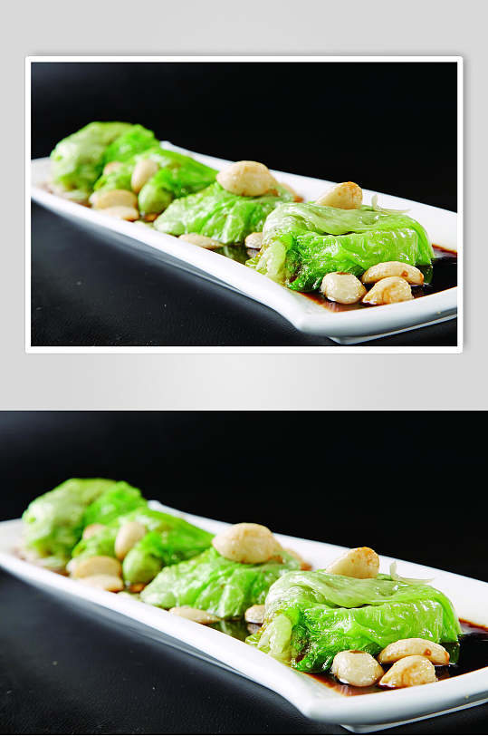 拍蒜玻璃生菜食物图片