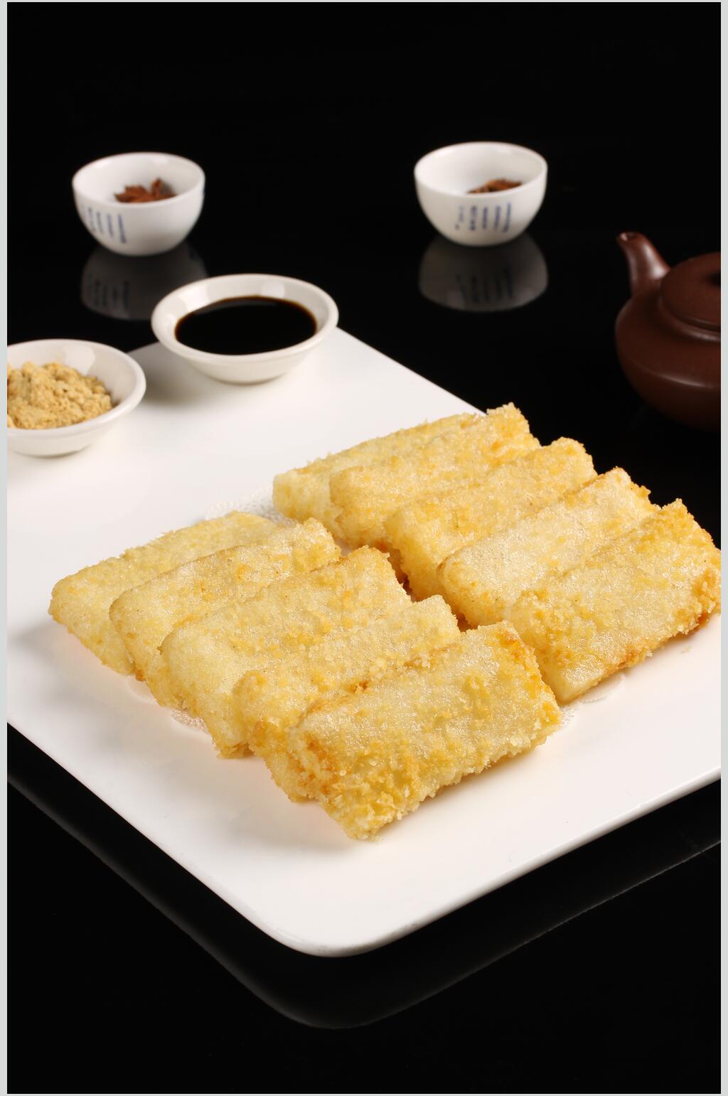 飘香糯米糍粑食物图片素材