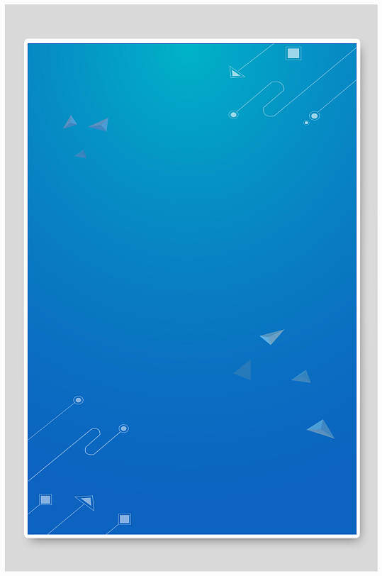 蓝色渐变绿色创意高端炫光科技背景